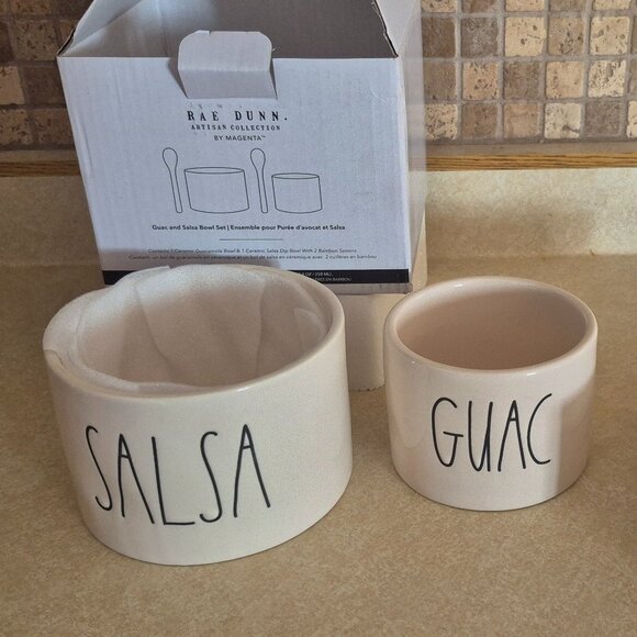Rae dun salsa and guac set - Picture 1 of 5